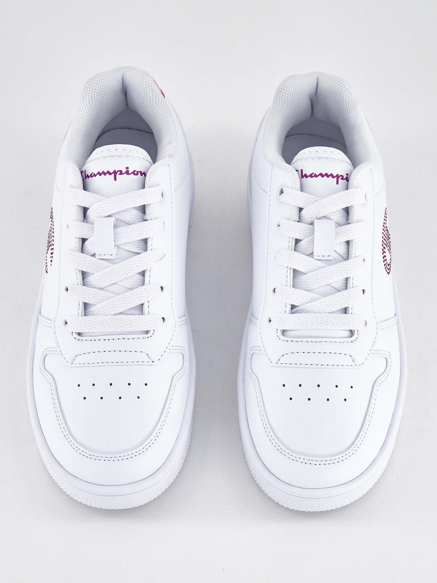 SNEAKERS RD18 PLATFORM CHAMPION RAGAZZA  BIANCO ROSA