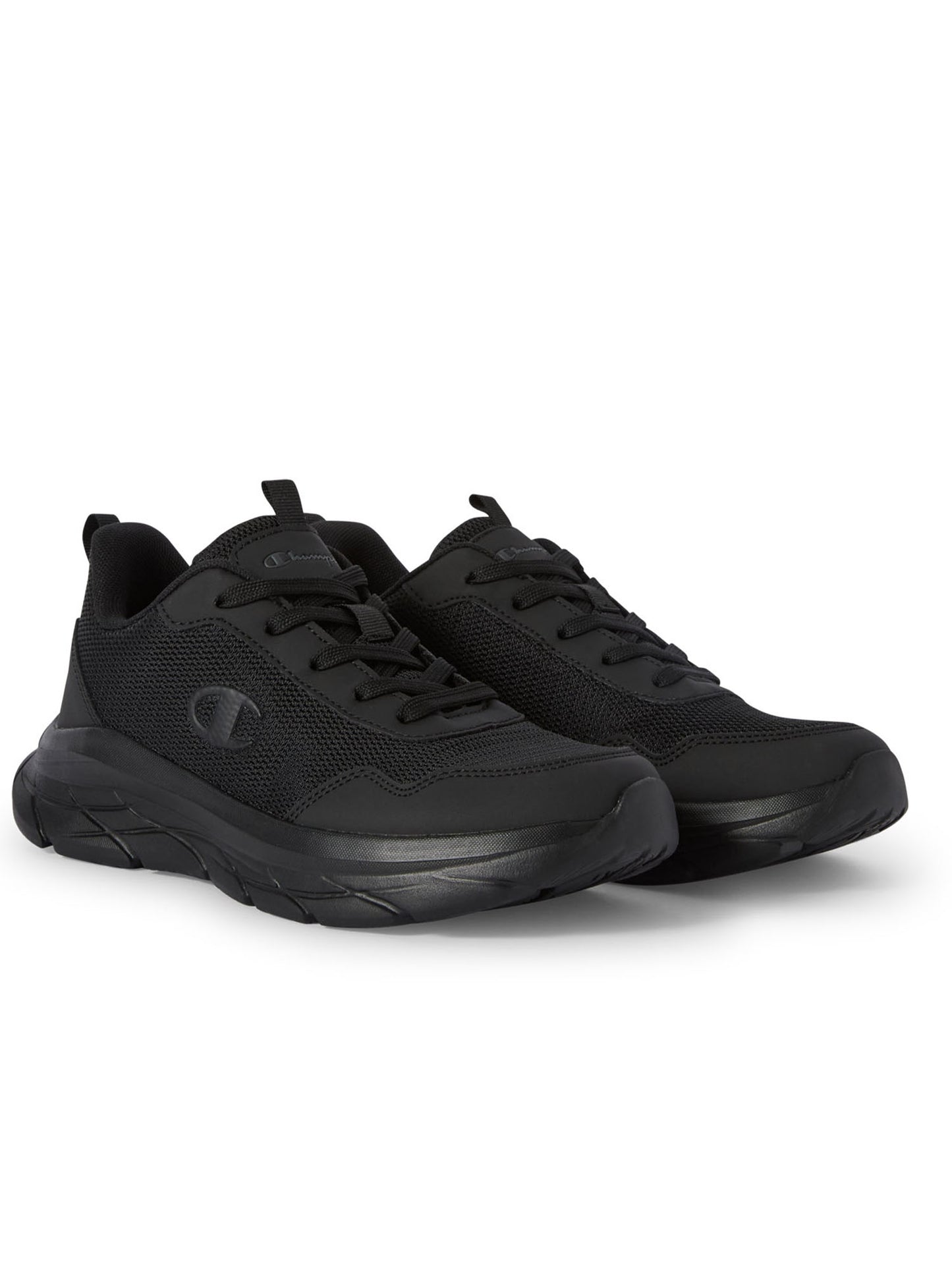 Sneakers Champion Fuze U GS basse unisex bambino nere