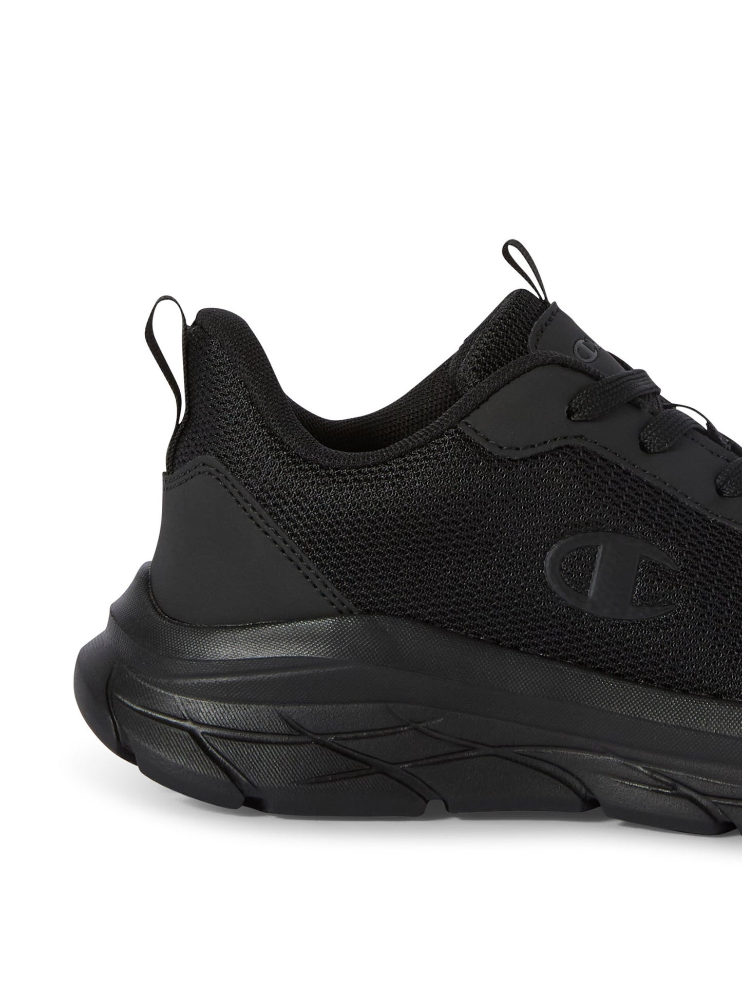 Sneakers Champion Fuze U GS basse unisex bambino nere