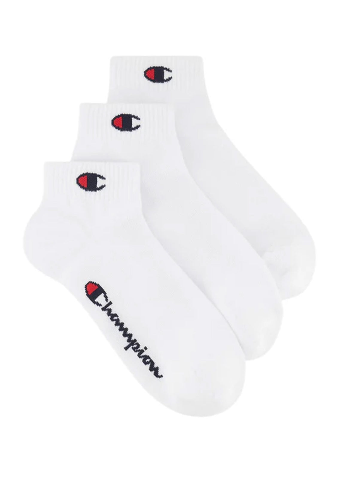 Champion calze 3PZ da unisex bianco