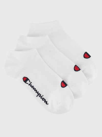 CALZE 3 PZ MODELLO ALLA CAVIGLIA CHAMPION DA DONNA BIANCO