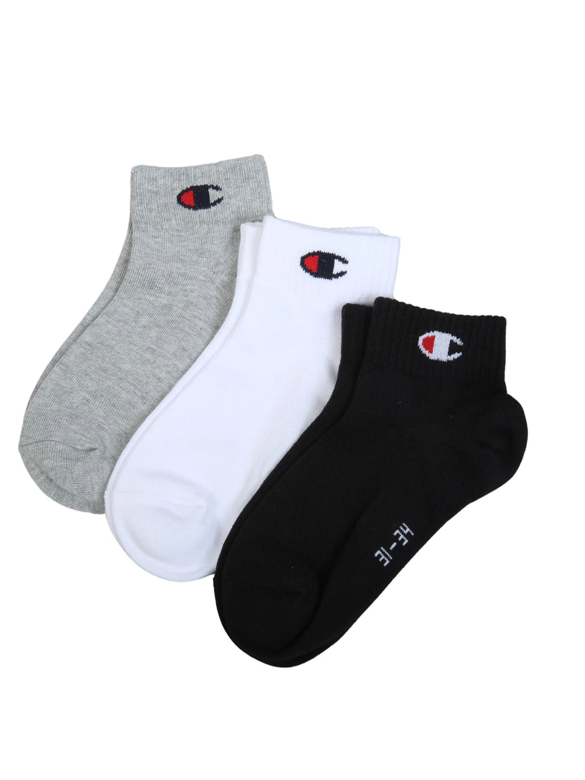 CHAMPION CALZE JR 3P - ASSORTITO