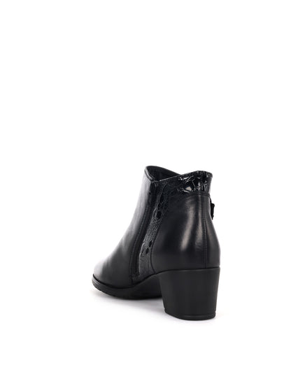 Shoelab Macy Black, stivaletto da donna nero