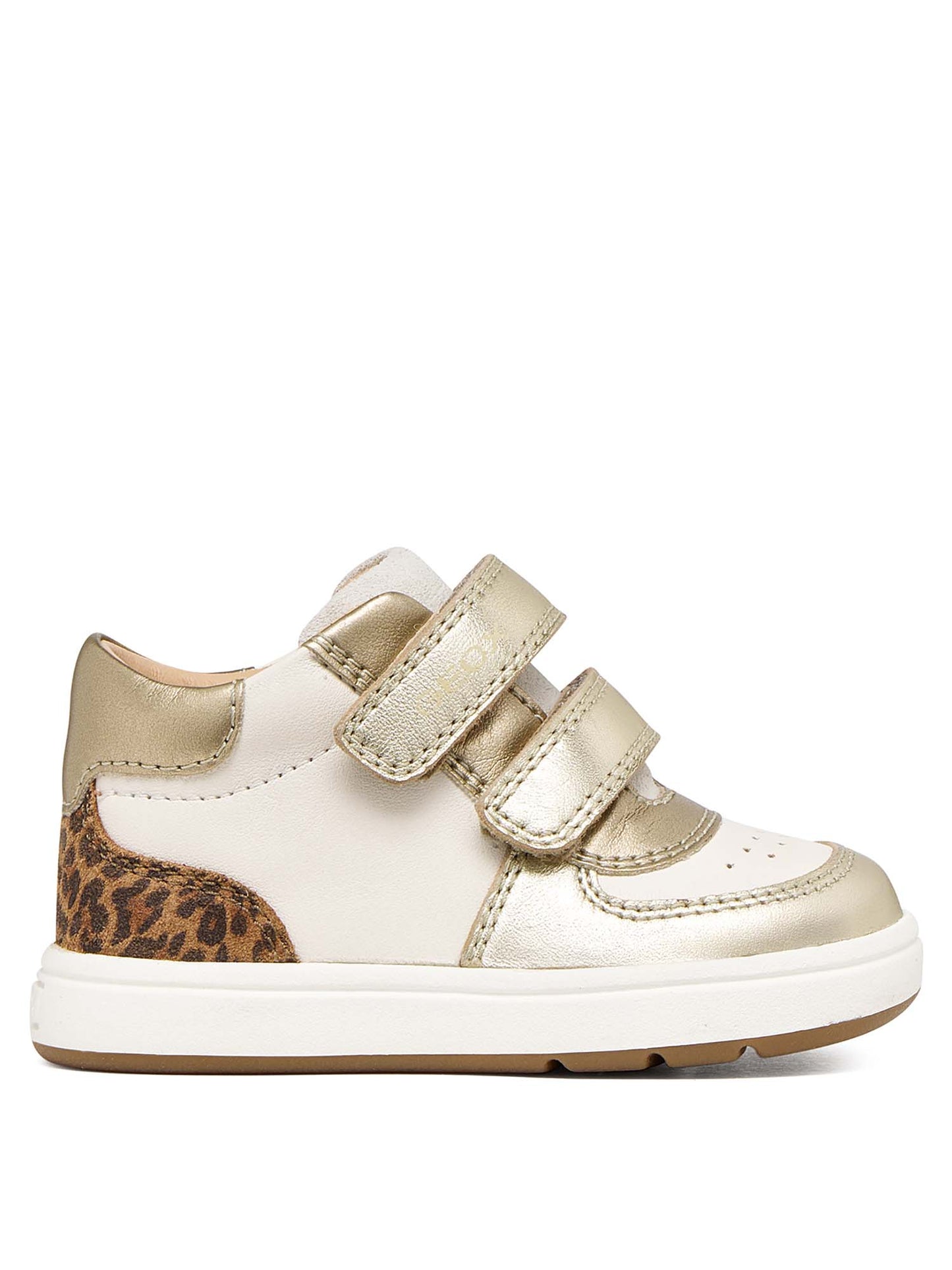 Geox Biglia Girl, sneakers Unisex bambino bianche