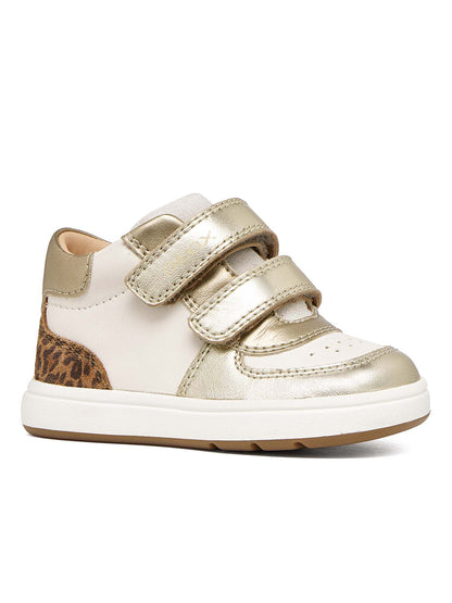 Geox Biglia Girl, sneakers Unisex bambino bianche