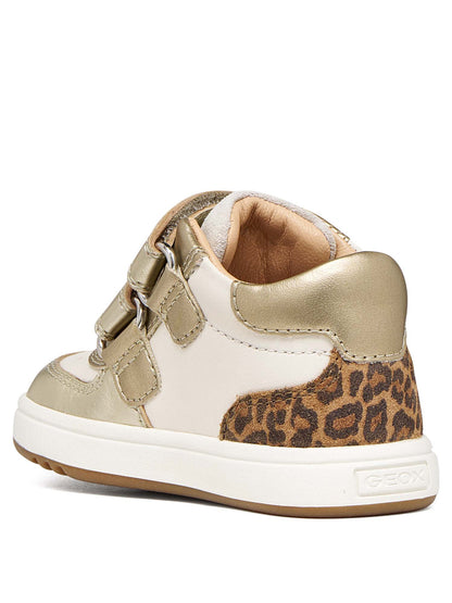 Geox Biglia Girl, sneakers Unisex bambino bianche