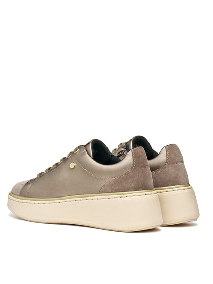 SNEAKERS SUNNETTY GEOX DA DONNA PLATINO