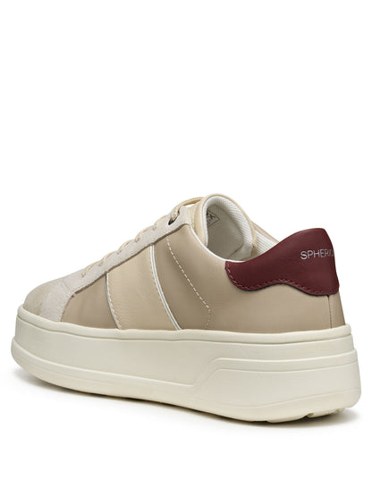SNEAKERS SPHERICA ECUB 2 GEOX DA DONNA BEIGE
