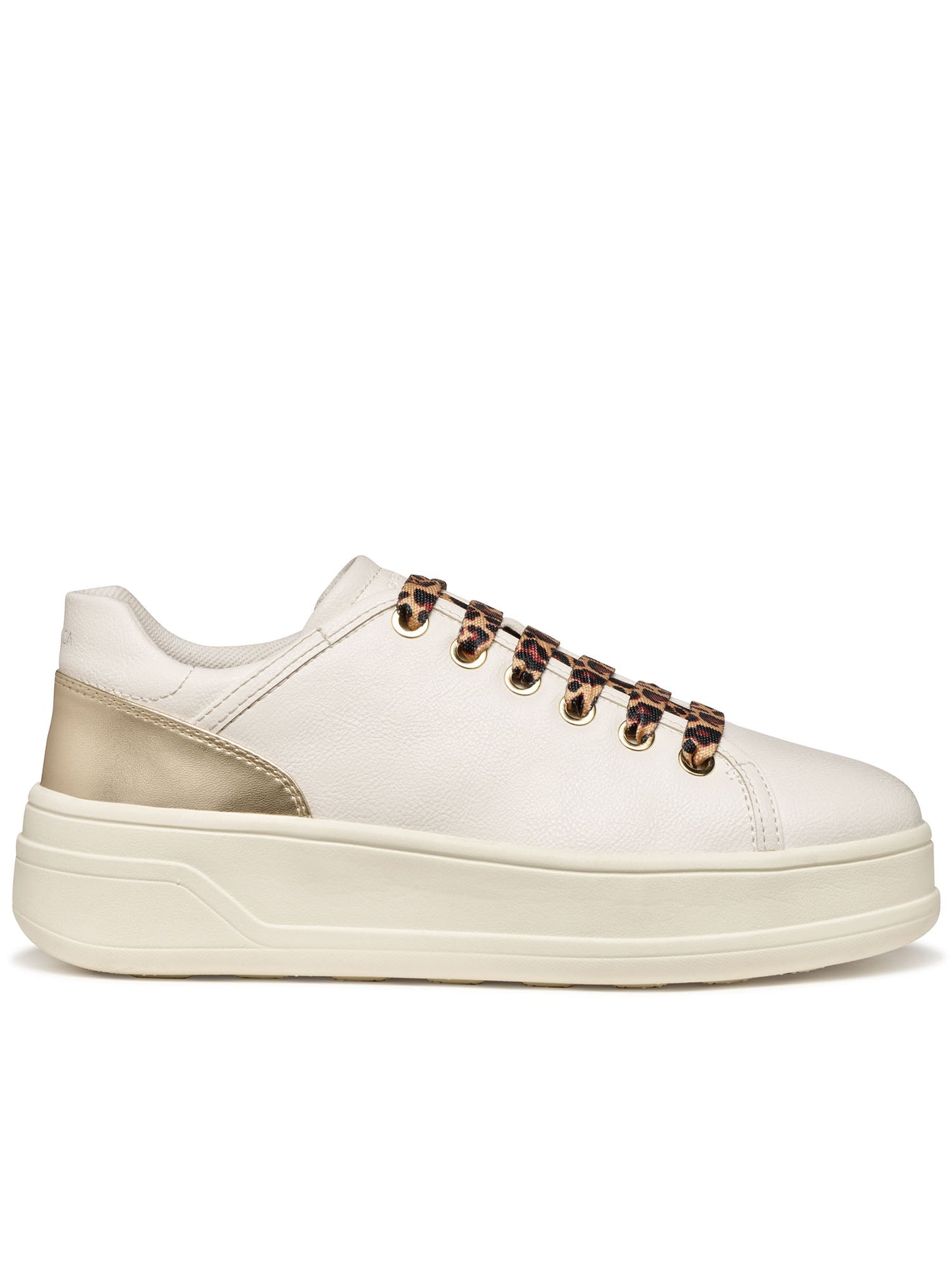 SNEAKERS SPHERICA ECUB 2 GEOX DA DONNA BIANCO ORO