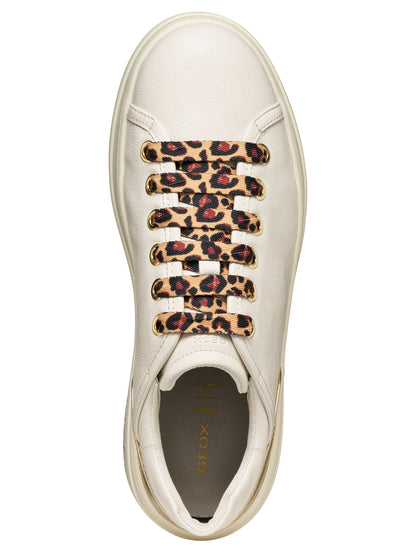 SNEAKERS SPHERICA ECUB 2 GEOX DA DONNA BIANCO ORO