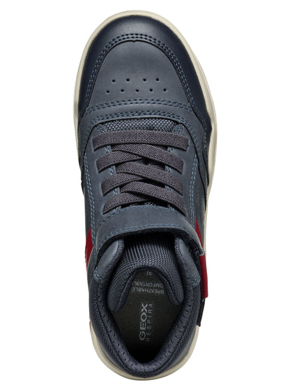 SNEAKERS PERTH ALTE GEOX DA BAMBINO BLU