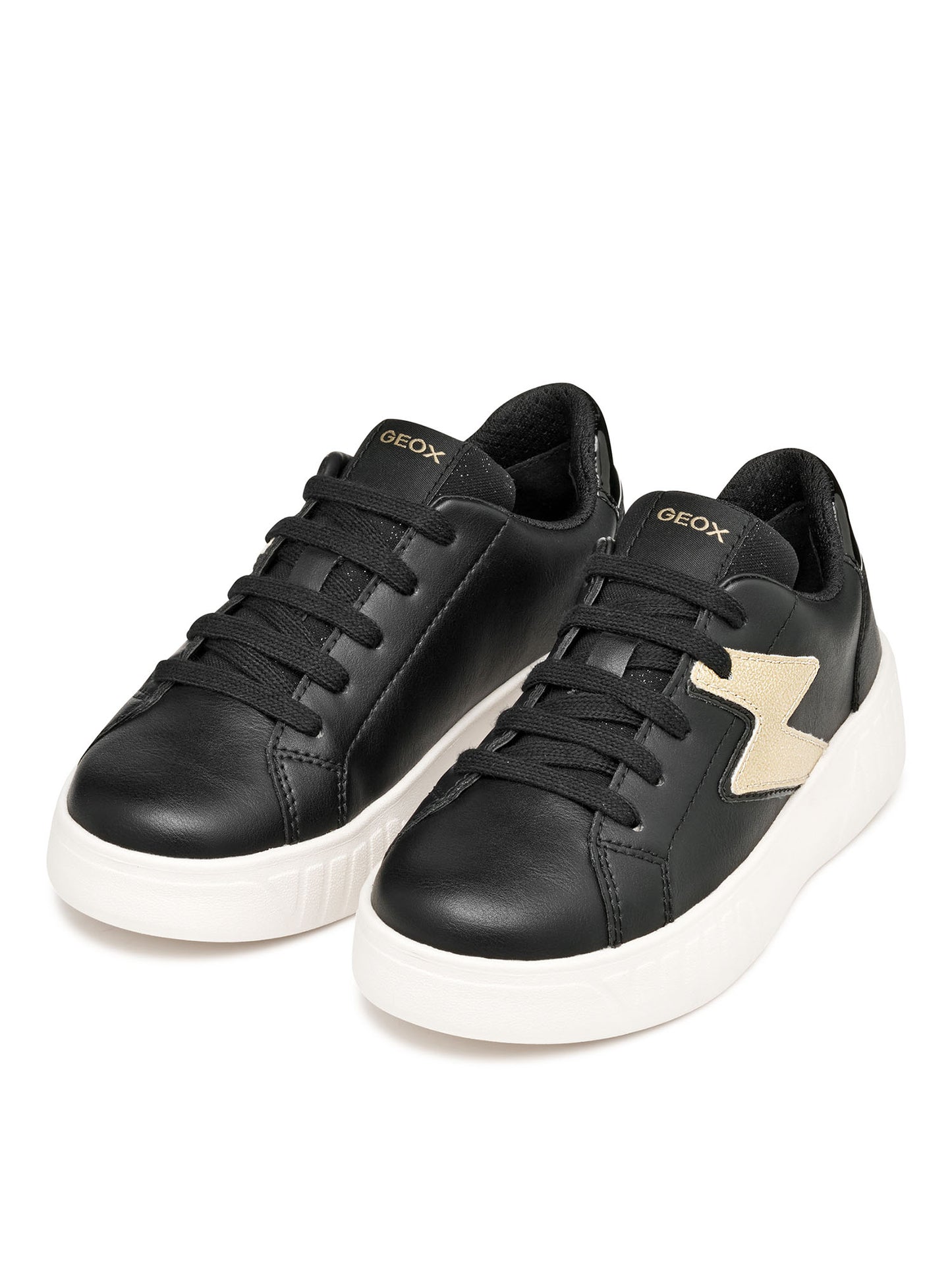 SNEAKERS MIKIROSHI GEOXDA BAMBINA NERO ORO