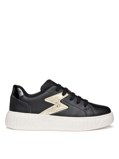 SNEAKERS MIKIROSHI GEOXDA BAMBINA NERO ORO