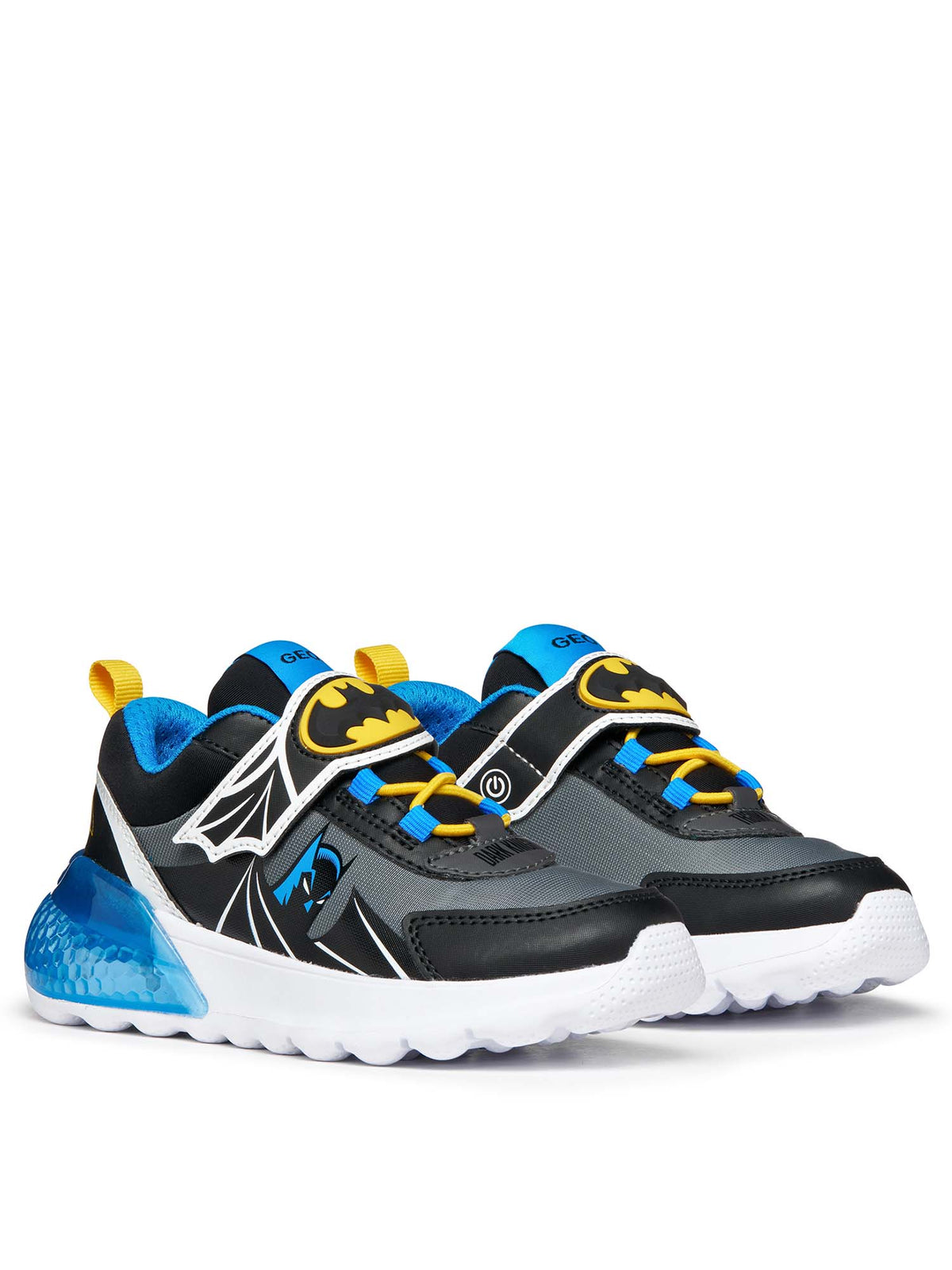Geox Activart Illumi, sneakers Unisex bambino nere