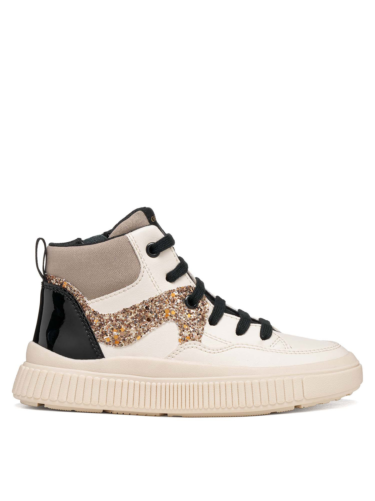 Geox Laquinny Girl, sneakers Unisex bambino bianche
