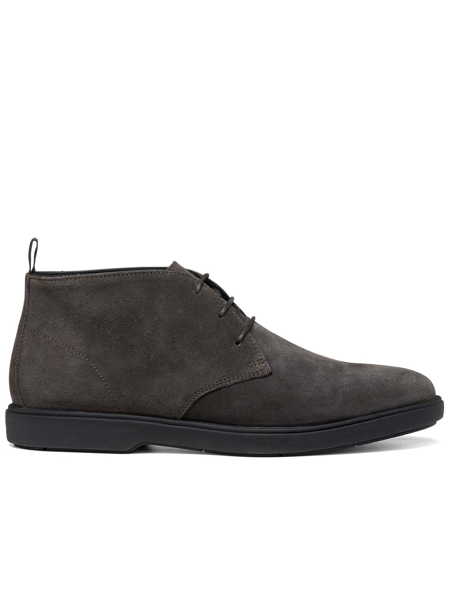 Geox Spherica EC17, stringate da uomo grigie