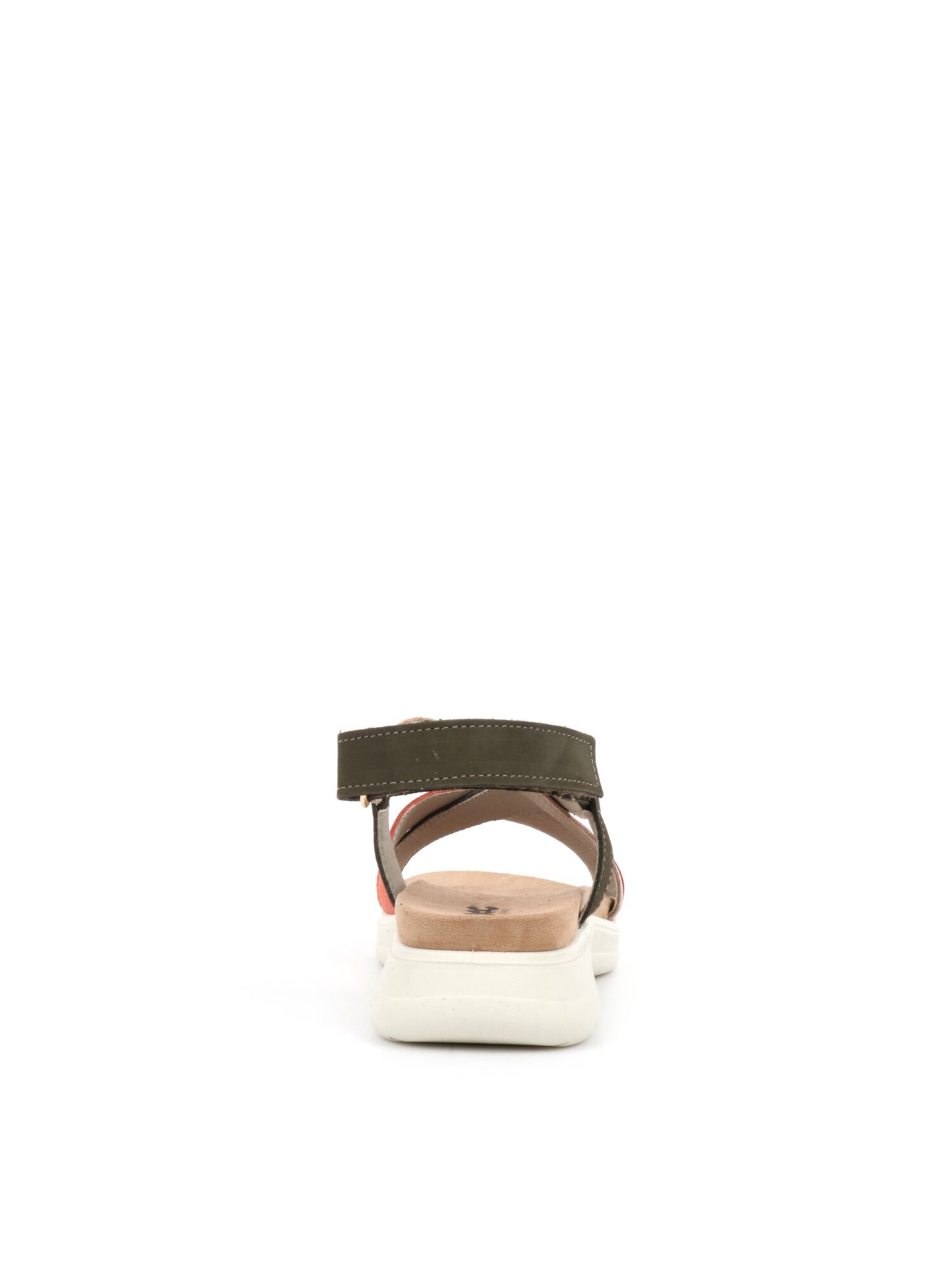 SANDALO CON FASCE INCROCIATE IMAC DONNA VERDE MILITARE