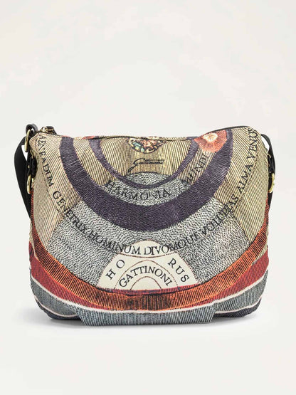 BORSA HOBO MAYA GATTINONI DA DONNA NERO