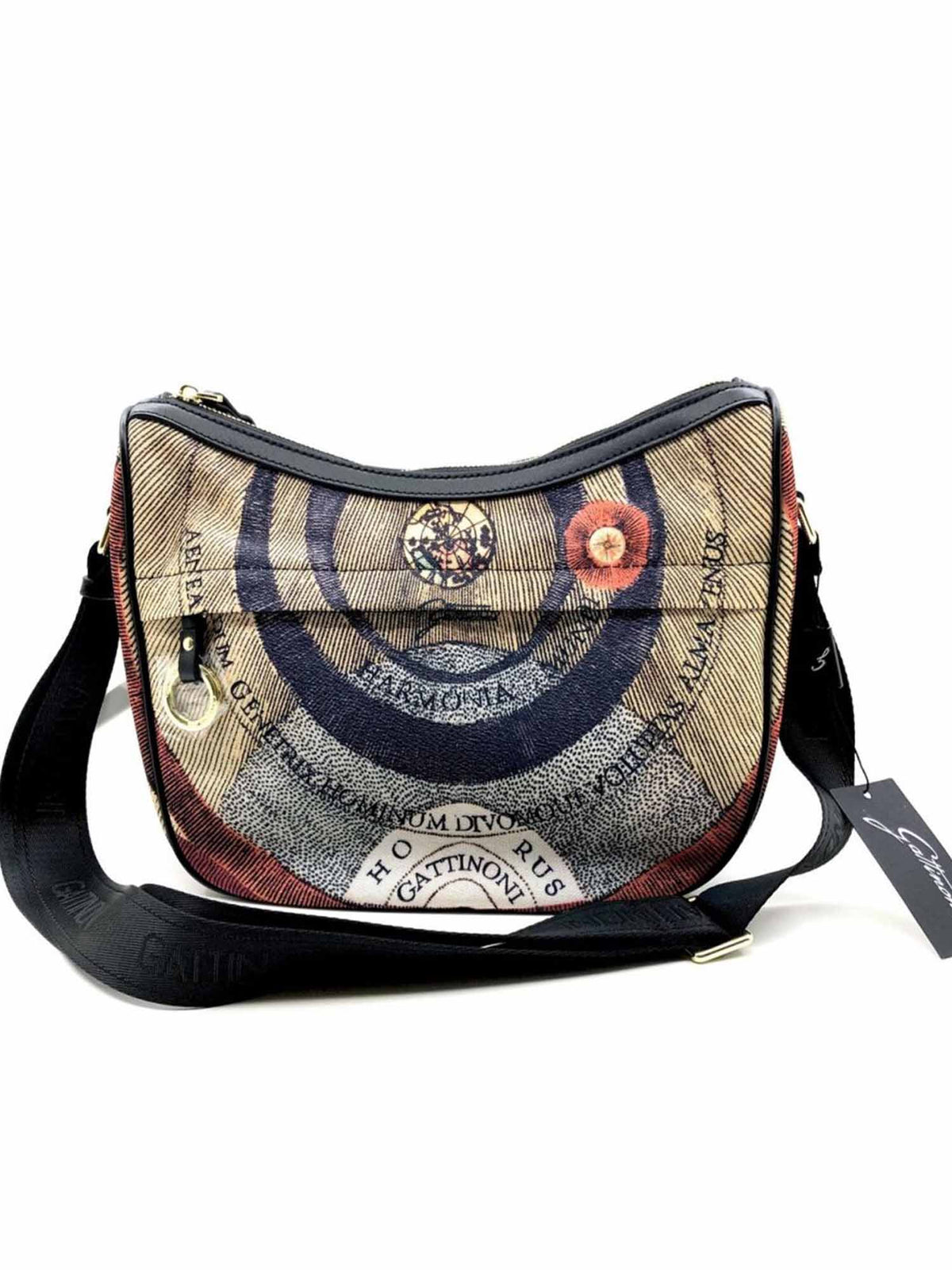 Gattinoni maya borsa da unisex nero