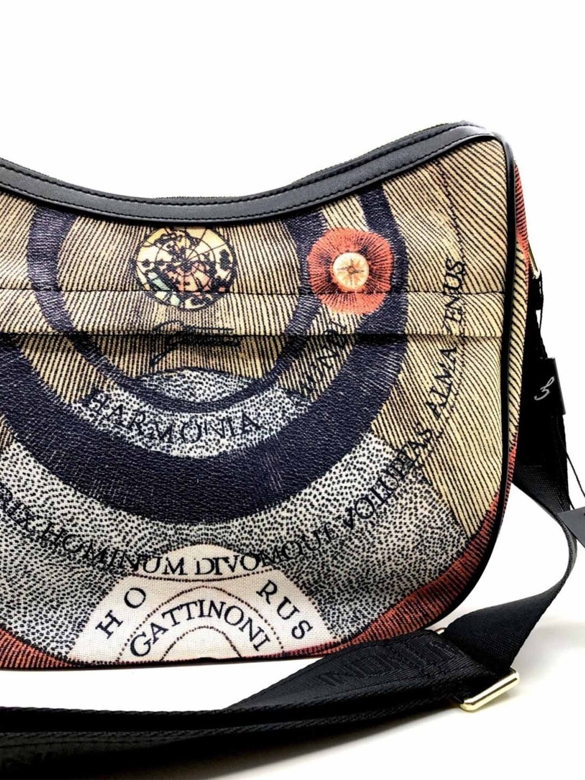 Gattinoni maya borsa da unisex nero