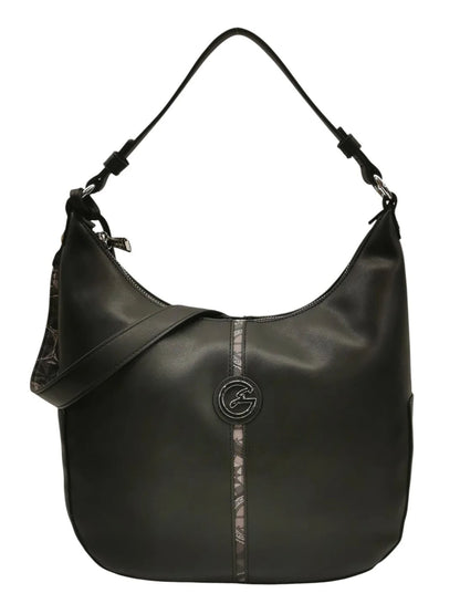 BORSA A SPALLA ESTHER GATTINONI  DA DONNA NERO