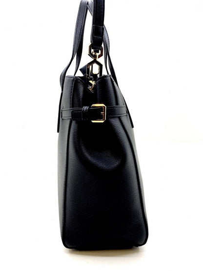BORSA FLAP BAG LESLIE GATTINONI DA DONNA NERO