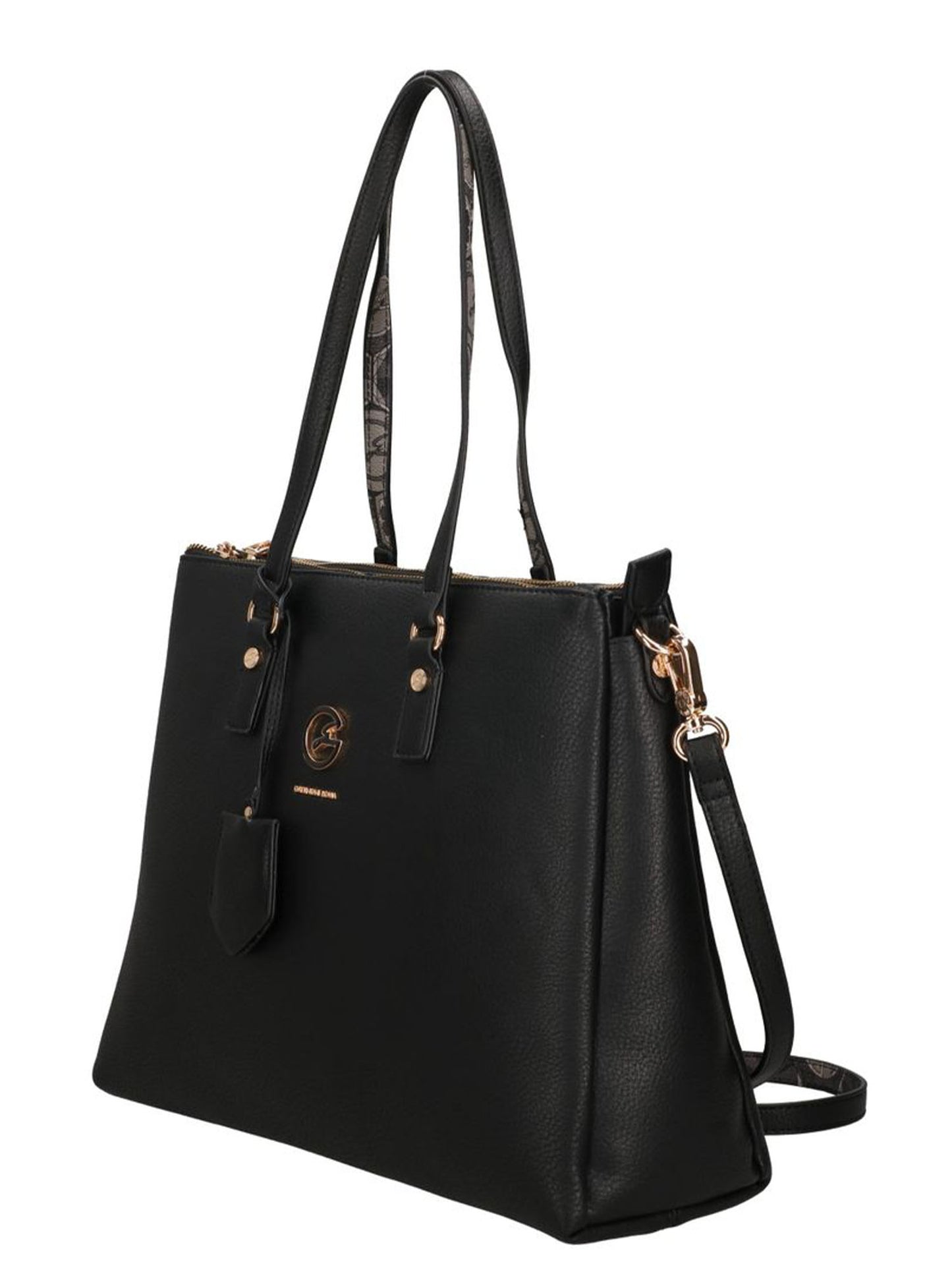 BORSA SHOPPING DENISE SOF GATTINONI DA DONNA NERO