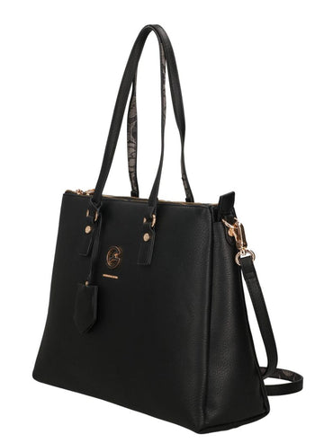 BORSA SHOPPING DENISE SOF GATTINONI DA DONNA NERO