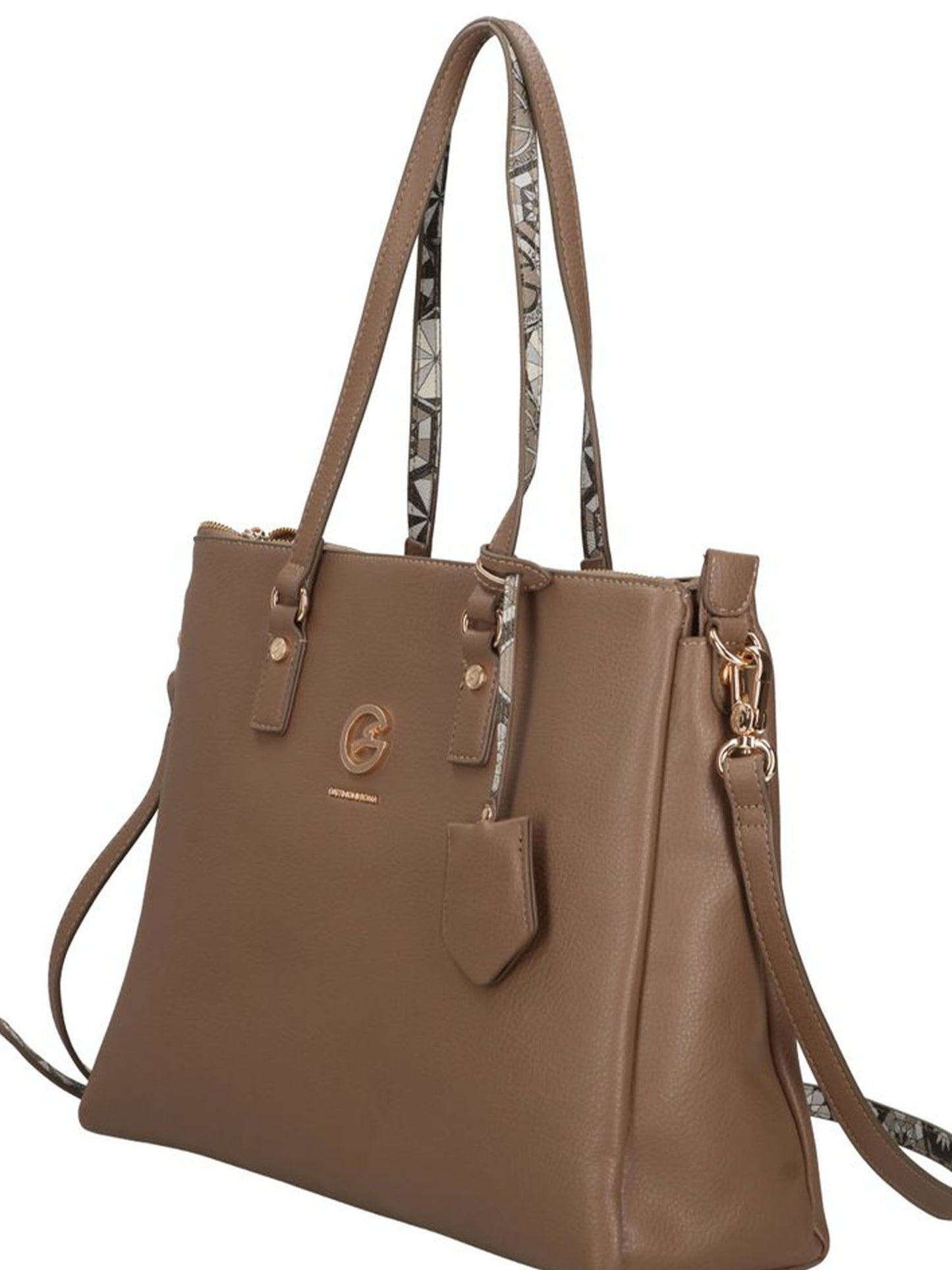 BORSA SHOPPING DENISE SOF GATTINONI DA DONNA TAUPE