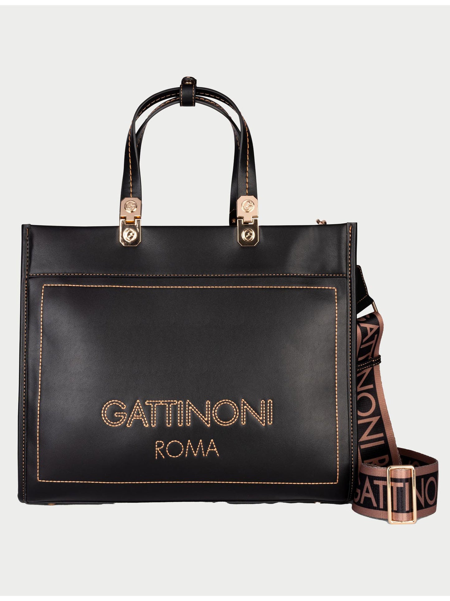 BORSA A MANO AMELIA GATTINONI DA DONNA NERO