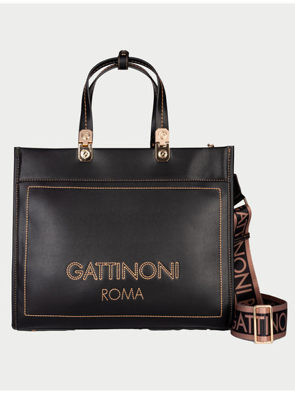 BORSA A MANO AMELIA GATTINONI DA DONNA NERO