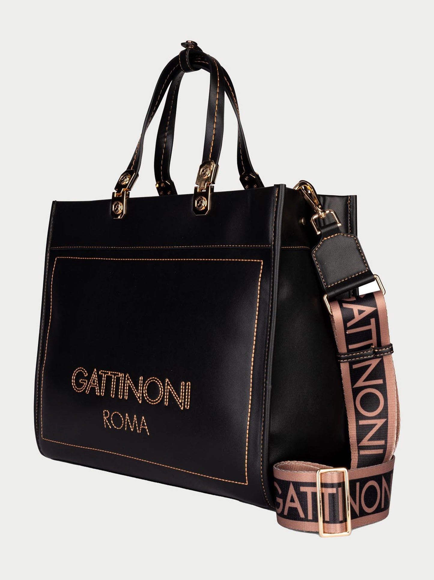 BORSA A MANO AMELIA GATTINONI DA DONNA NERO