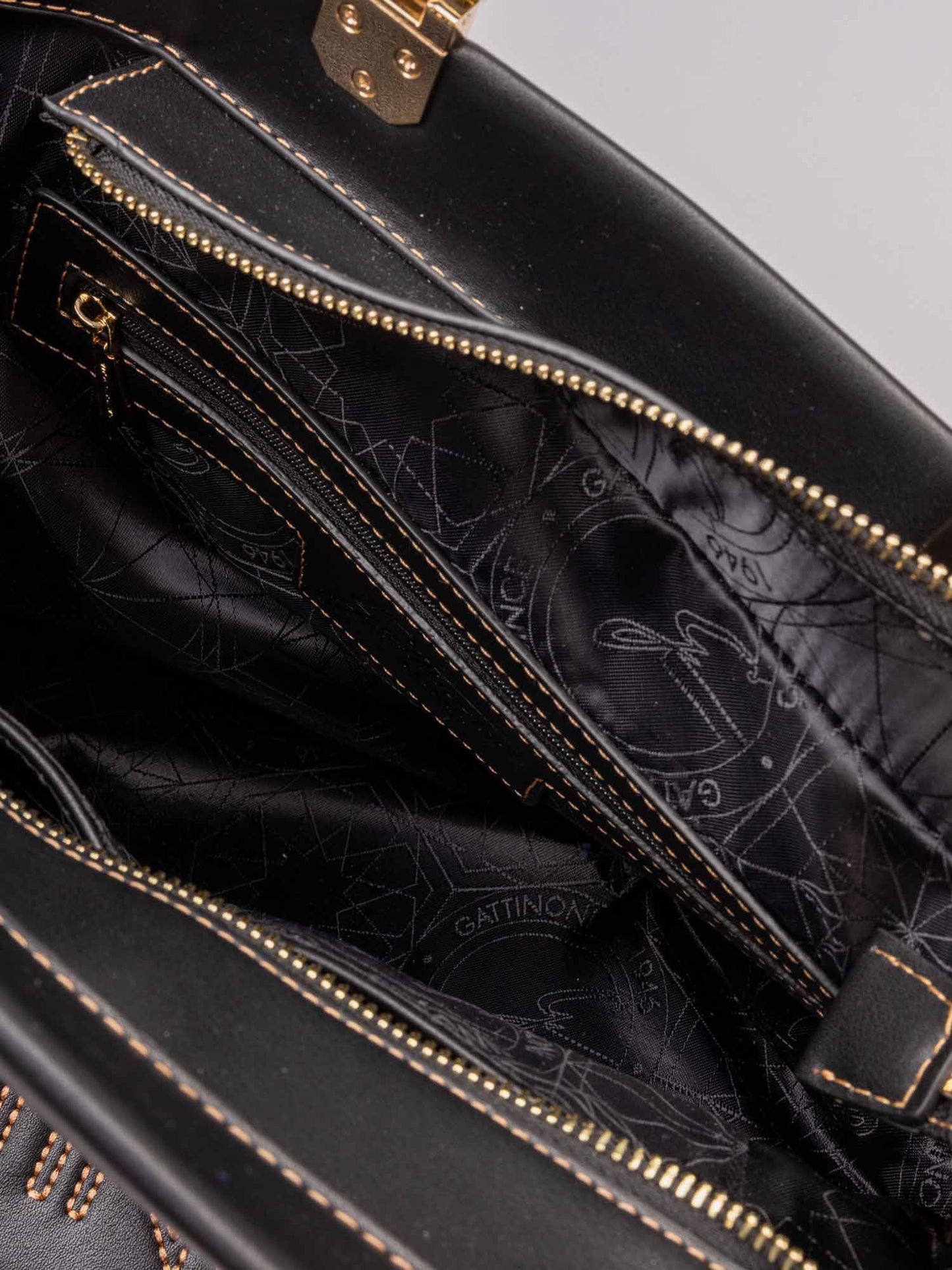 BORSA A MANO AMELIA GATTINONI DA DONNA NERO