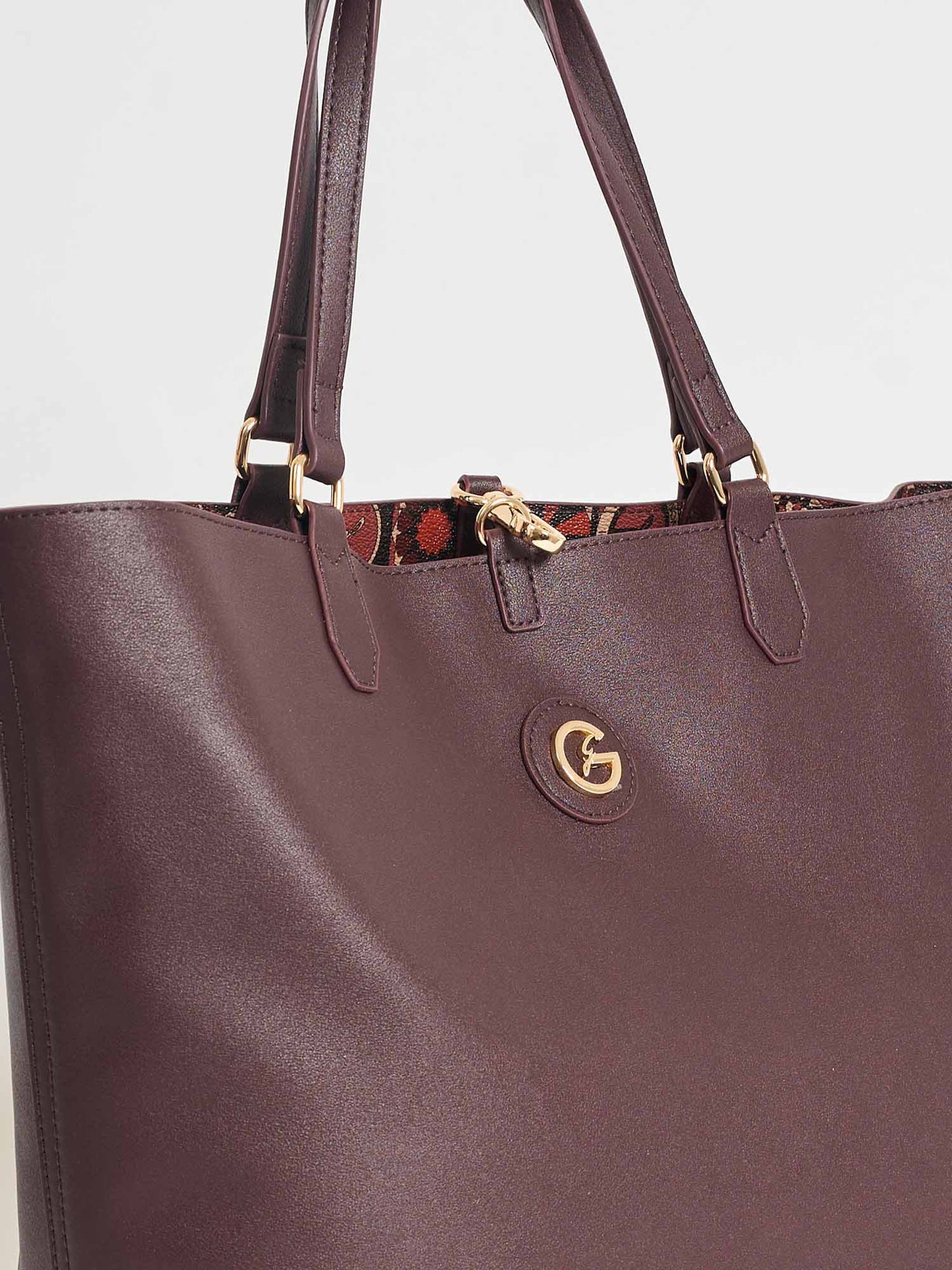 BORSA SHOPPING TEODOSIA REVERSIBILE GATTINONI DA DONNA BORDEAUX