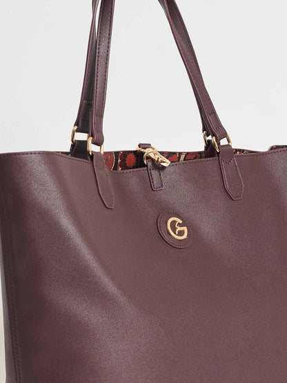 BORSA SHOPPING TEODOSIA REVERSIBILE GATTINONI DA DONNA BORDEAUX