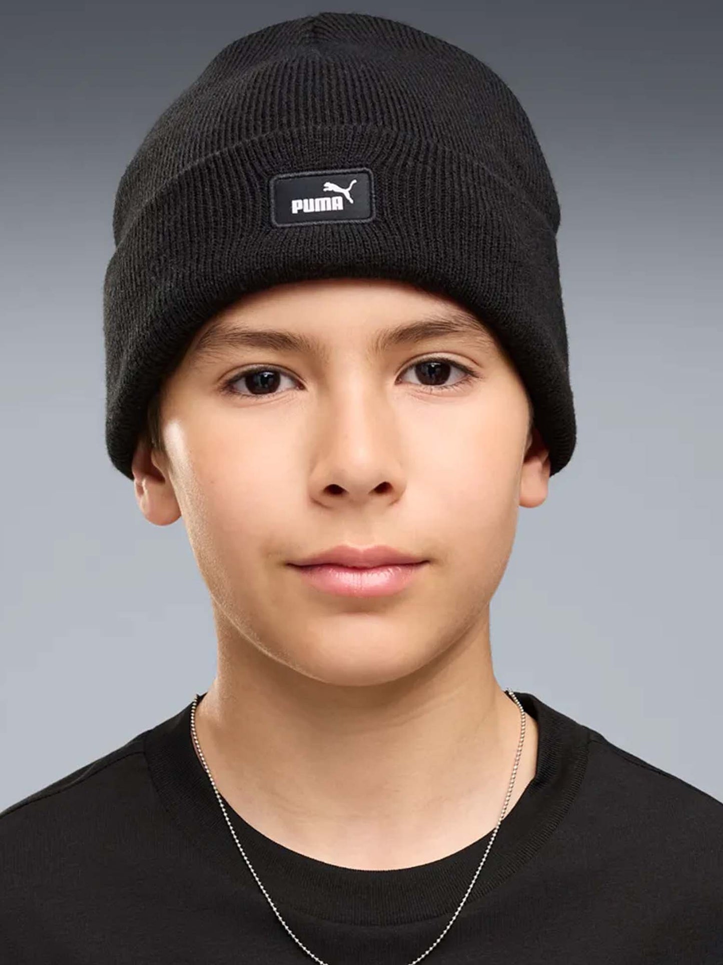 Puma Classic Low Crown Beanie, cappello Unisex bambino nero