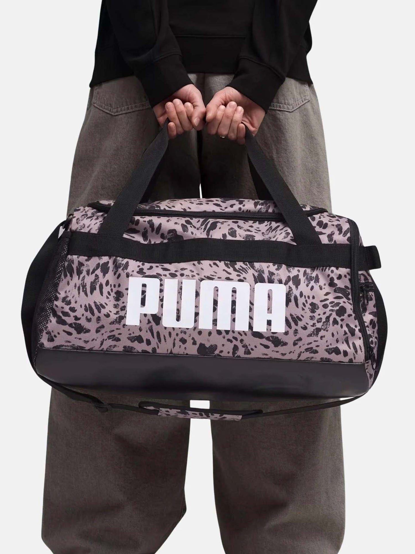 Borsone sportivo Puma beige versatile per unisex adulto