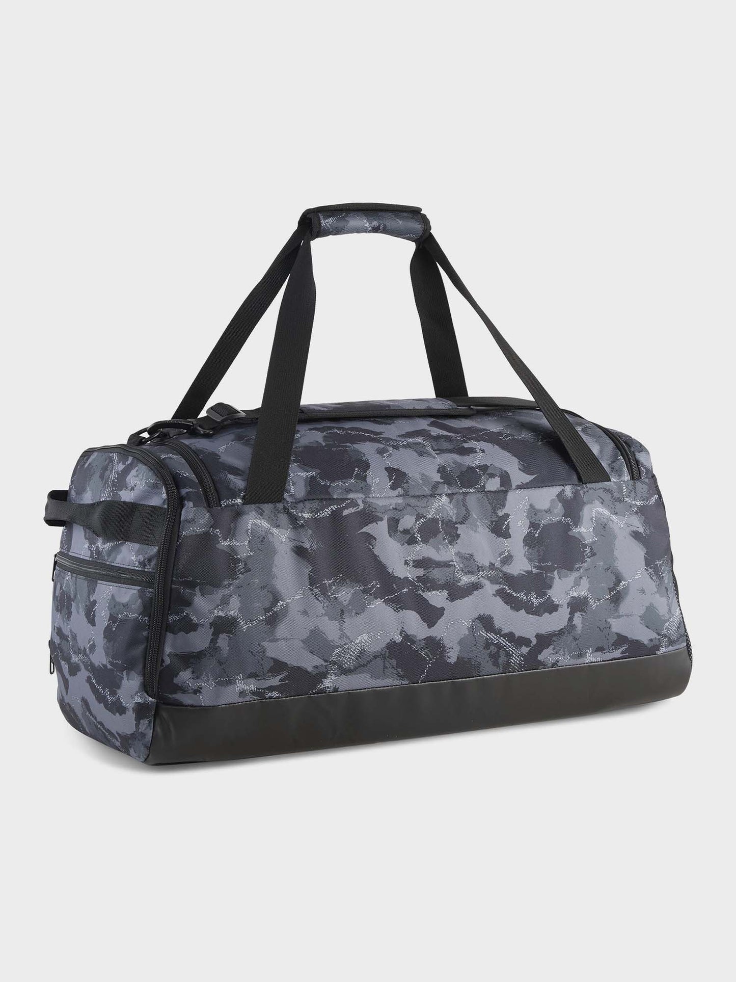 Borsone Puma nero unisex adulto versatile e capiente per lo sport