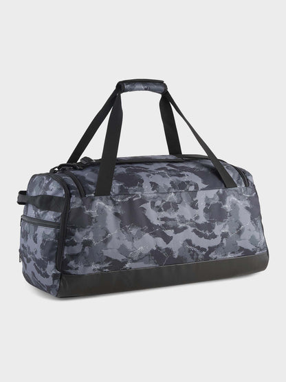 Borsone Puma nero unisex adulto versatile e capiente per lo sport