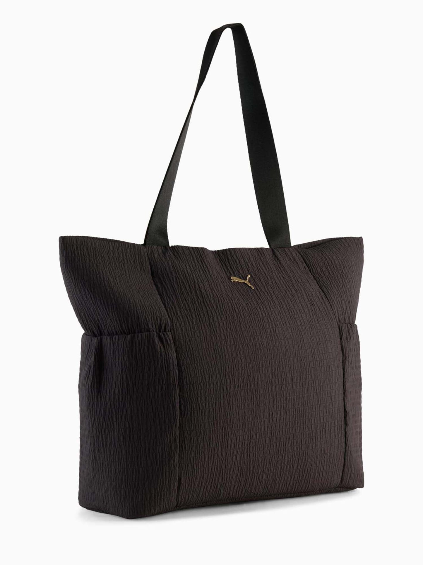 Borsa shopper Puma versatile e capiente in nero da donna