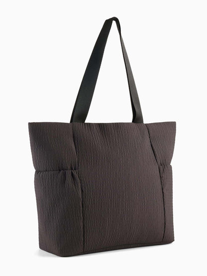 Borsa shopper Puma versatile e capiente in nero da donna