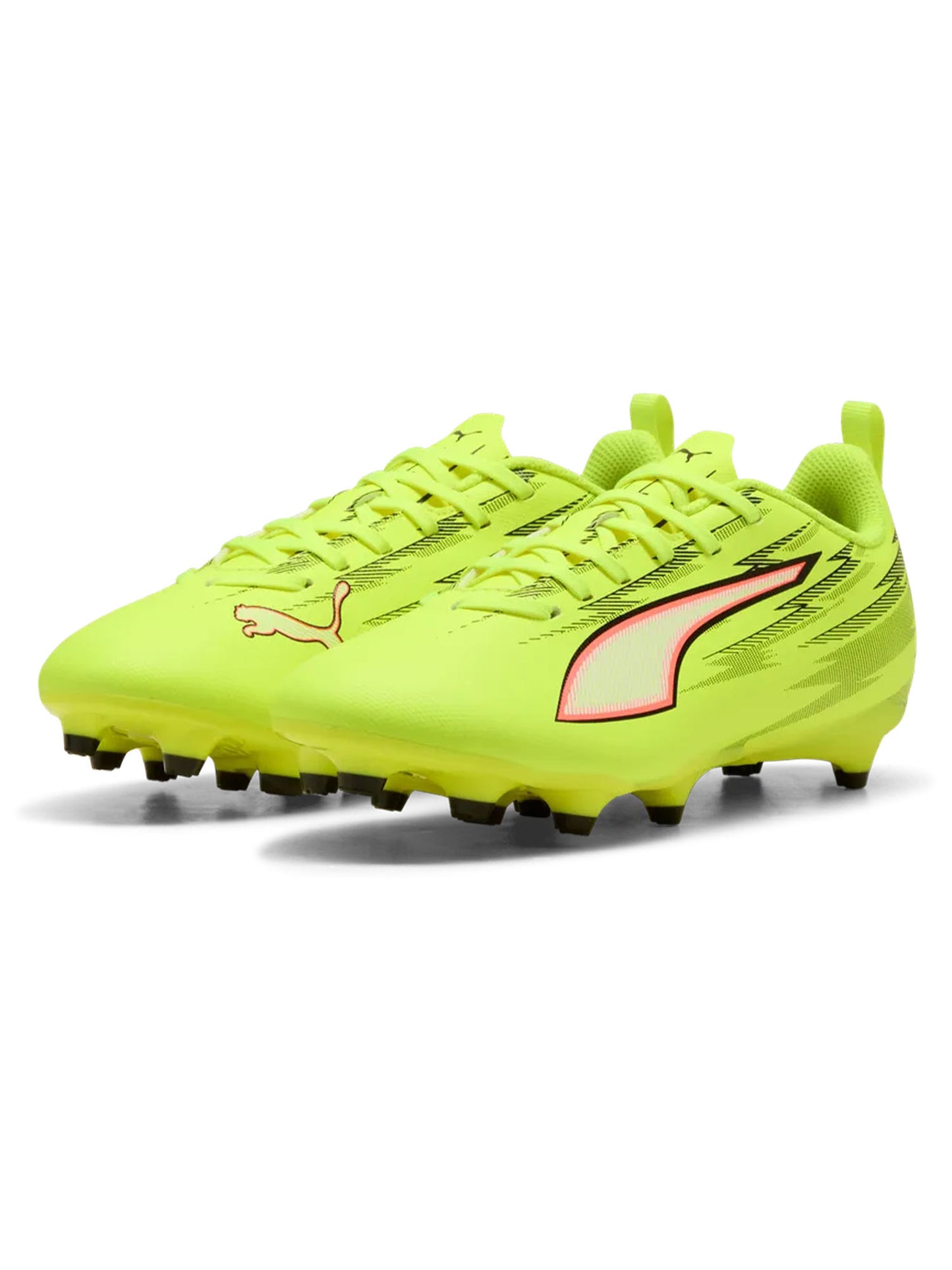 Scarpe da calcio Puma Ultra 6 Play bimbo/a gialle con SpeedSystem
