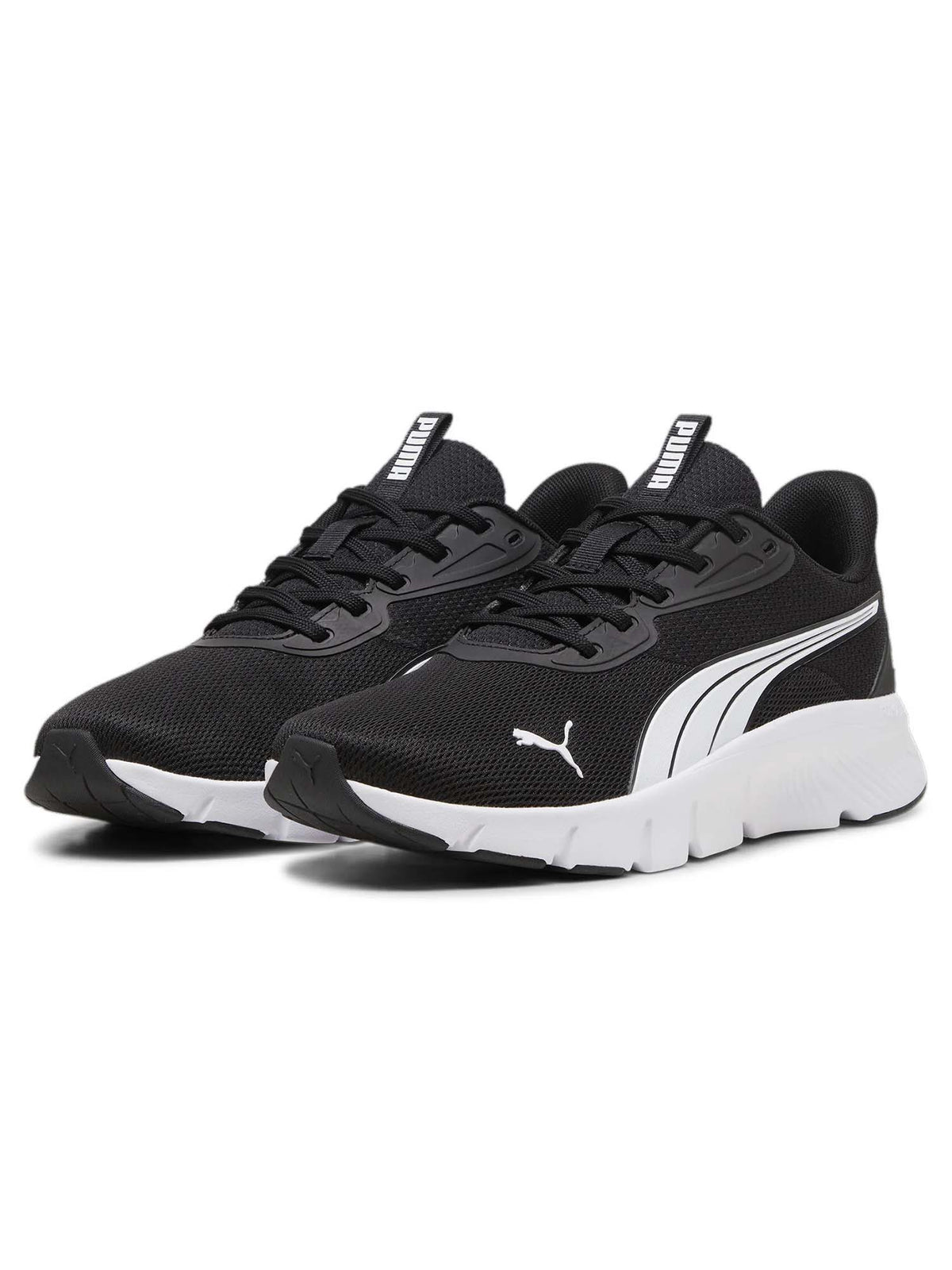 Puma flexfocus lite scarpa running da uomo nero-bianco