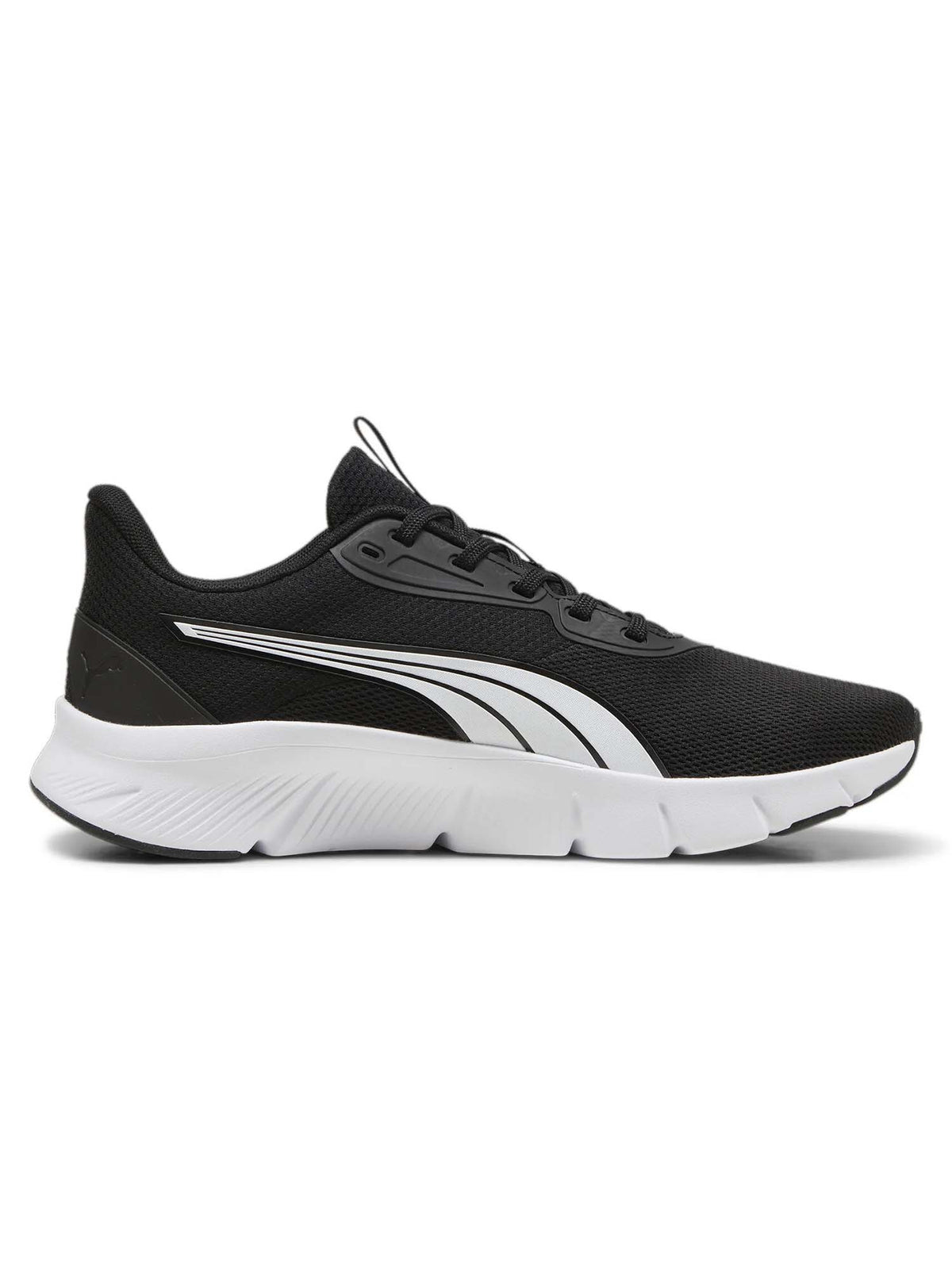 Puma flexfocus lite scarpa running da uomo nero-bianco
