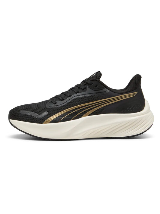 Puma Pounce Lite, scarpe running unisex nere ultraleggere