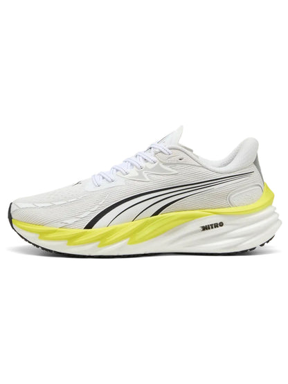 Puma Velocity Nitro 4, scarpa da running uomo bianca leggera e versatile