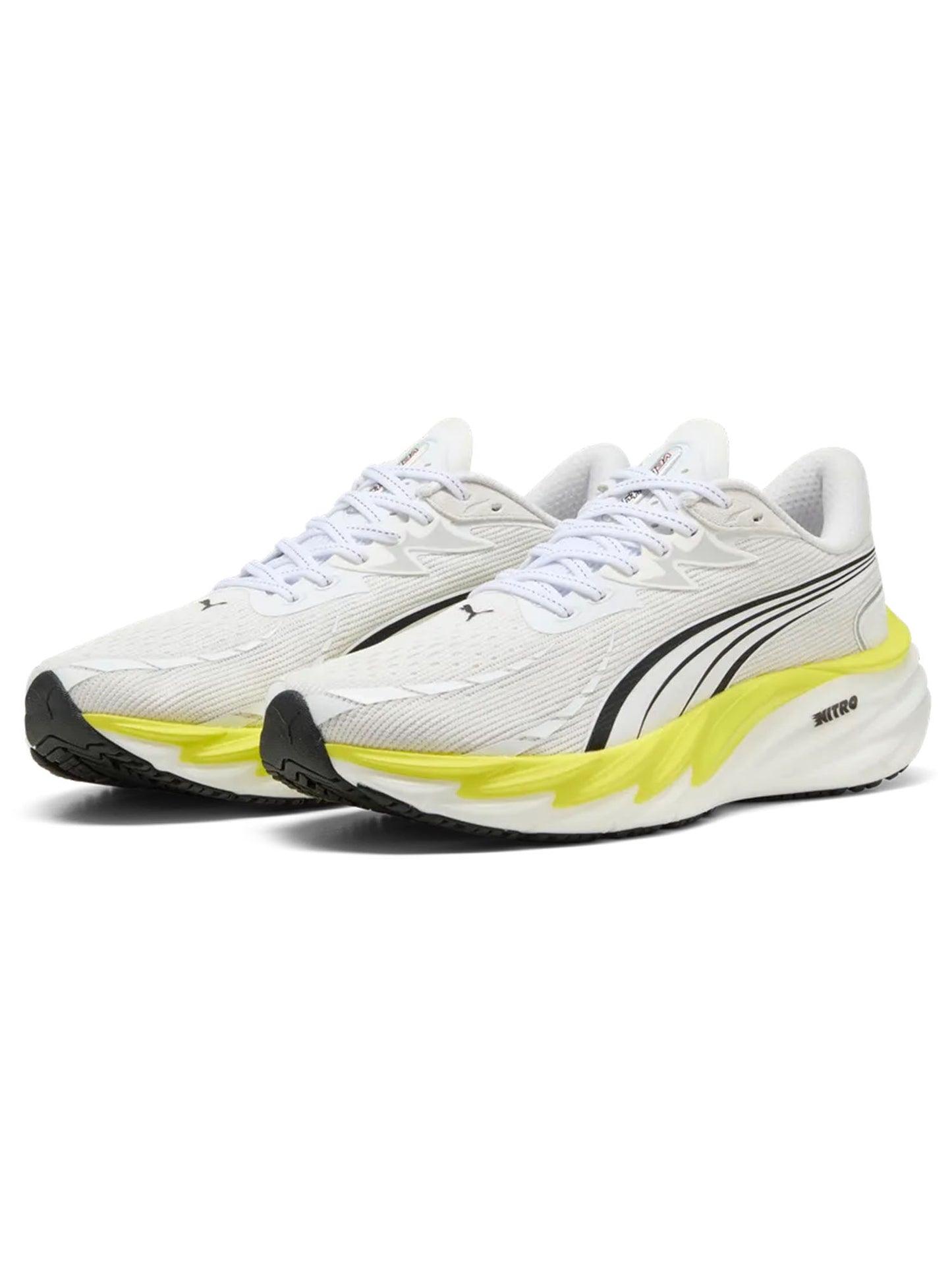 Puma Velocity Nitro 4, scarpa da running uomo bianca leggera e versatile