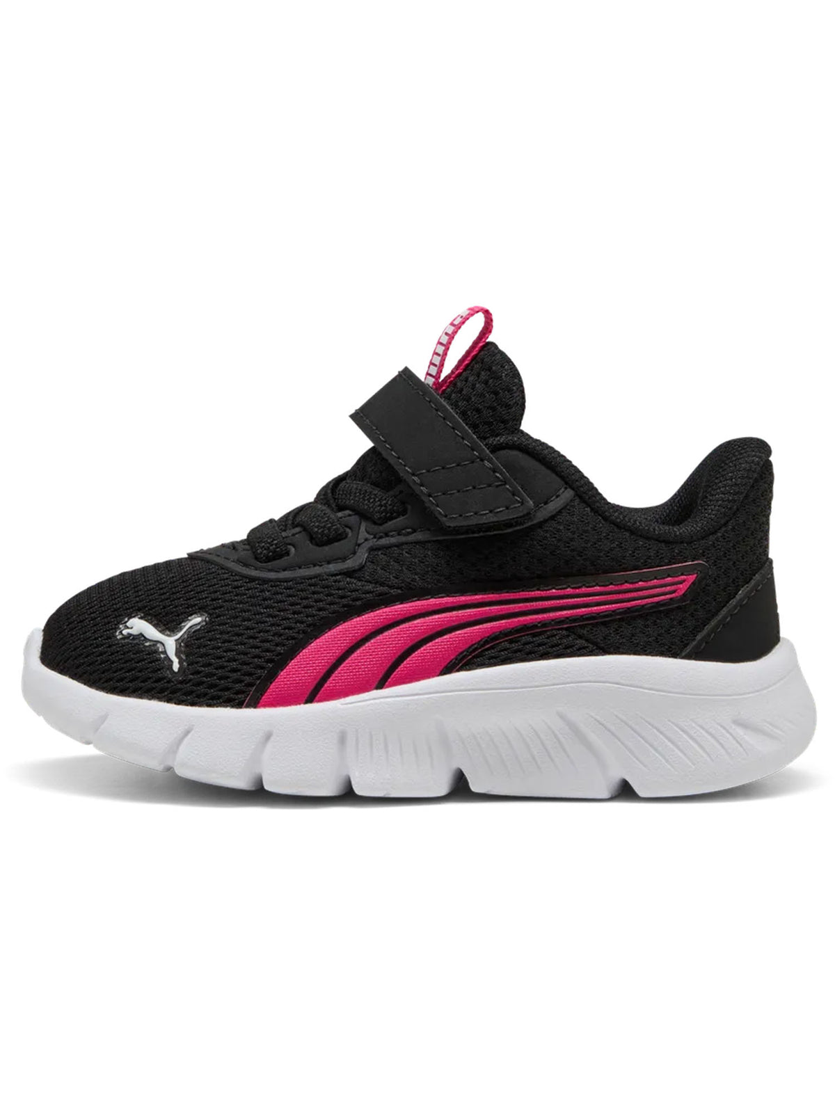 Puma flexfocus lite scarpa running da bambino/a nero fuxia