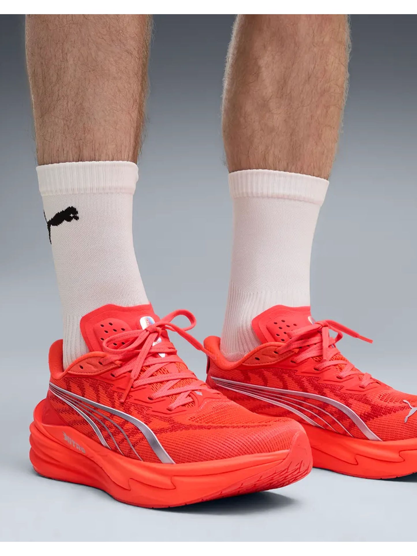 Puma Deviate Nitro 4, scarpe da uomo rosse