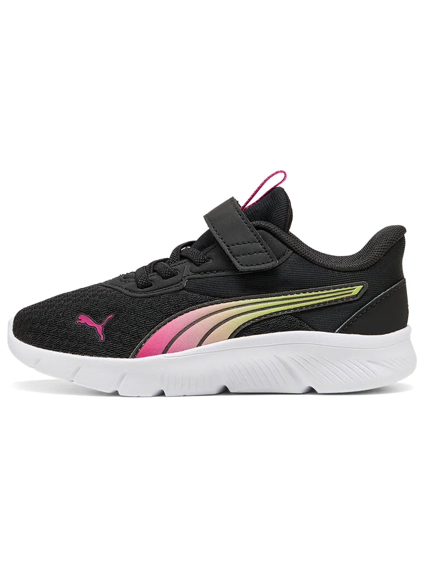 Puma FlexFocus, scarpe unisex bambino nere